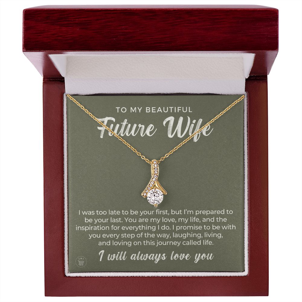 Future Wife, Mrs. Gift | Every Step Necklace 0644T10