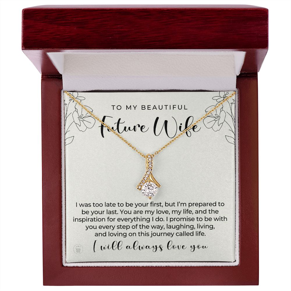 Future Wife, Mrs. Gift | Every Step Necklace 0644T8