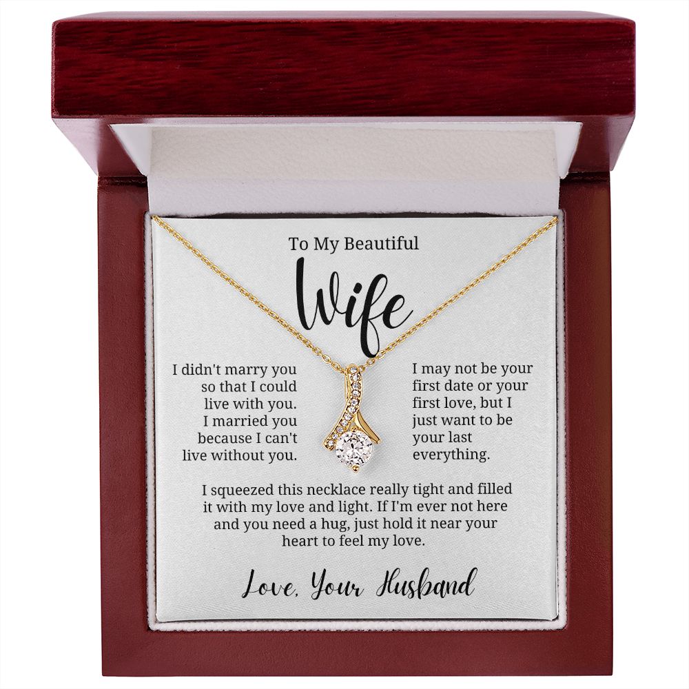 Gift For Wife | My Love Necklace 0769T1A