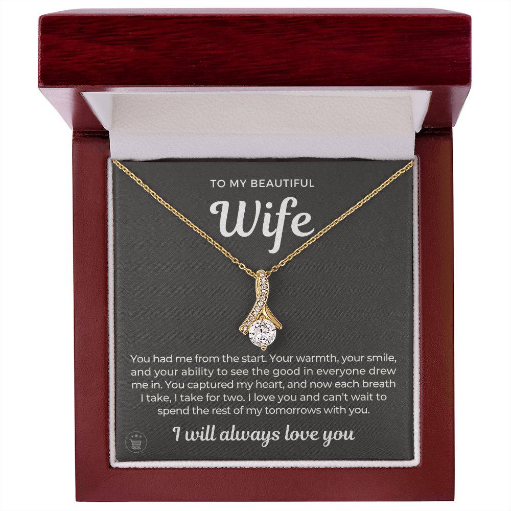 Gift For Wife | Each Breath Necklace 0642T3