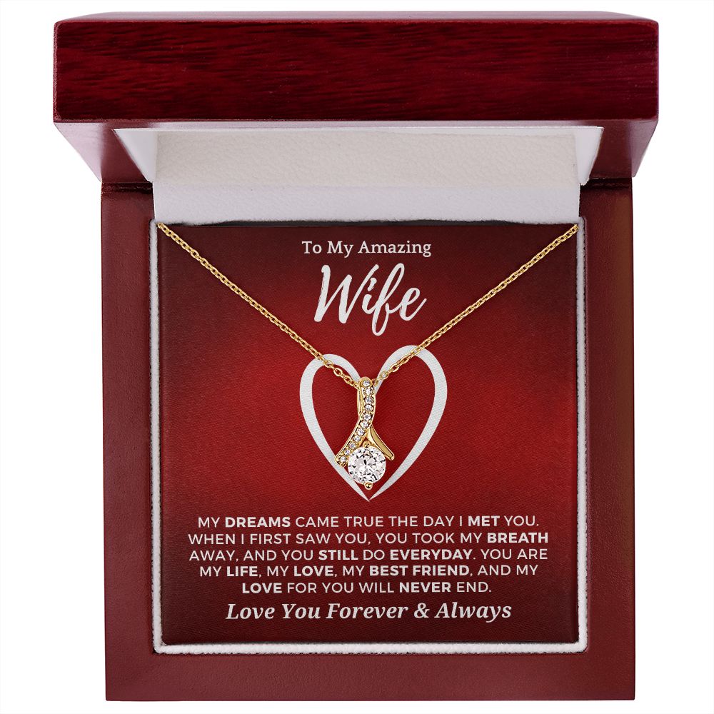 Gift For Wife | Dreams Came True Necklace 0742T8A