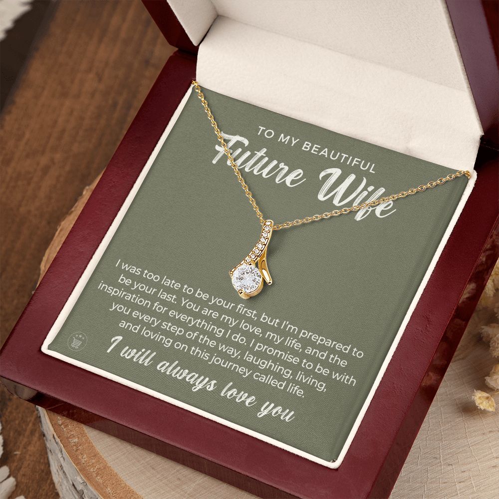 Future Wife, Mrs. Gift | Every Step Necklace 0644T10
