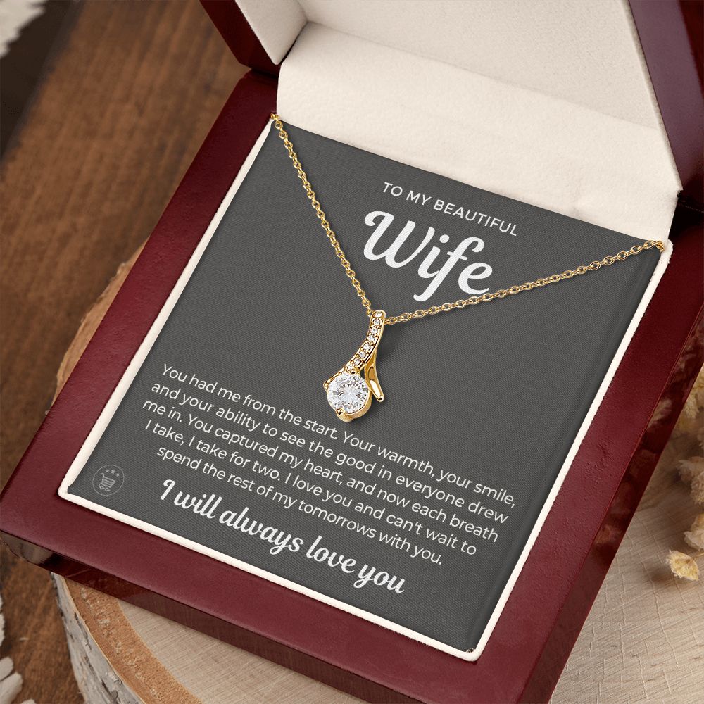 Gift For Wife | Each Breath Necklace 0642T3