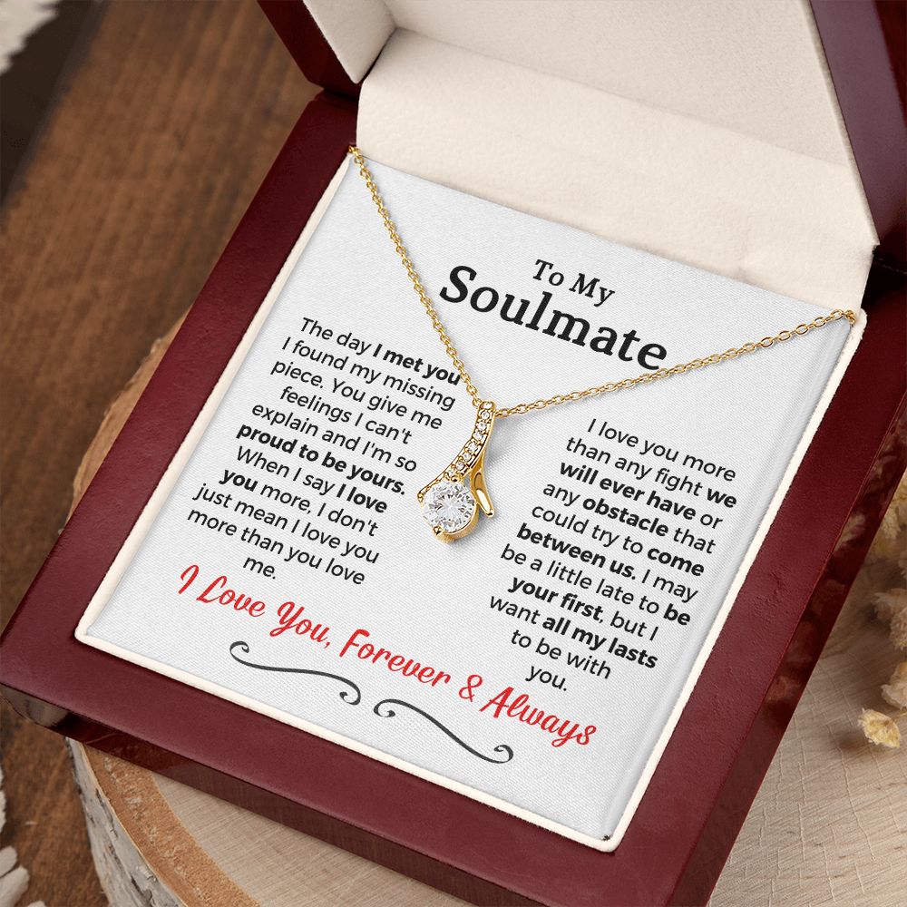Soulmate Gift | Proud To Be Yours Necklace 0738T1A