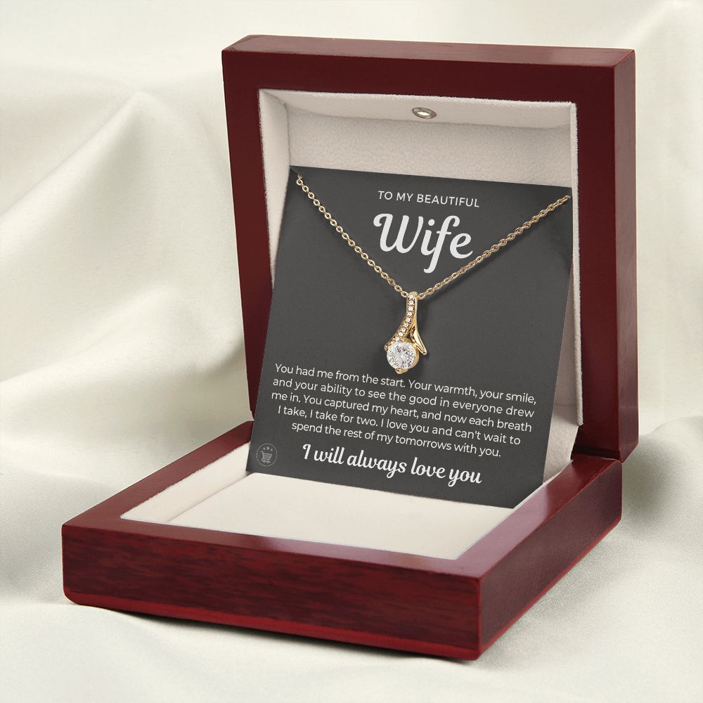 Gift For Wife | Each Breath Necklace 0642T3