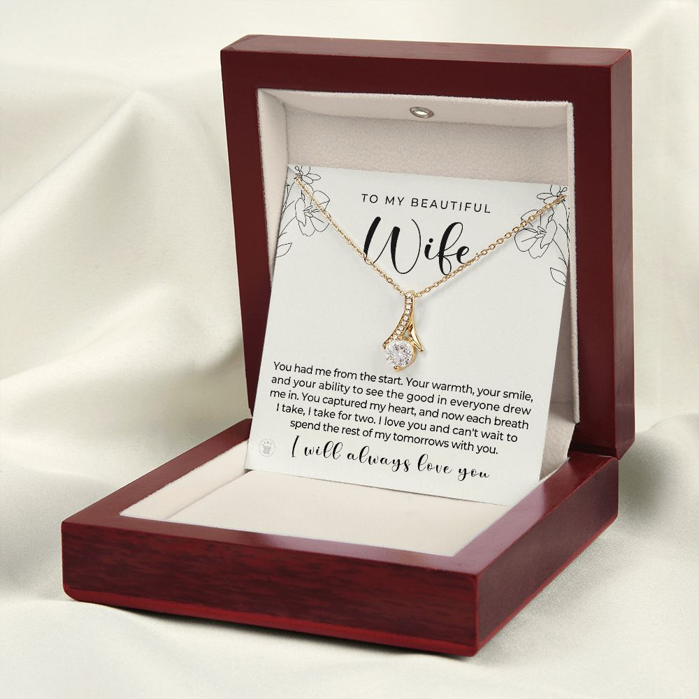 Gift For Wife | Each Breath Necklace 0642T8