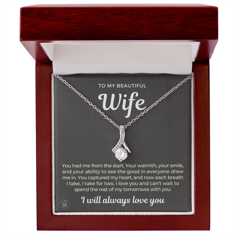 Gift For Wife | Each Breath Necklace 0642T3