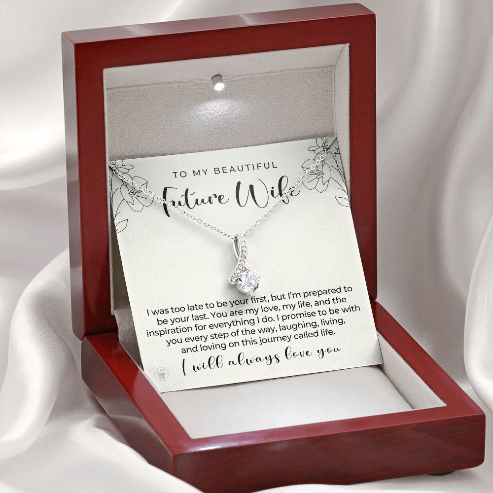 Future Wife, Mrs. Gift | Every Step Necklace 0644T8