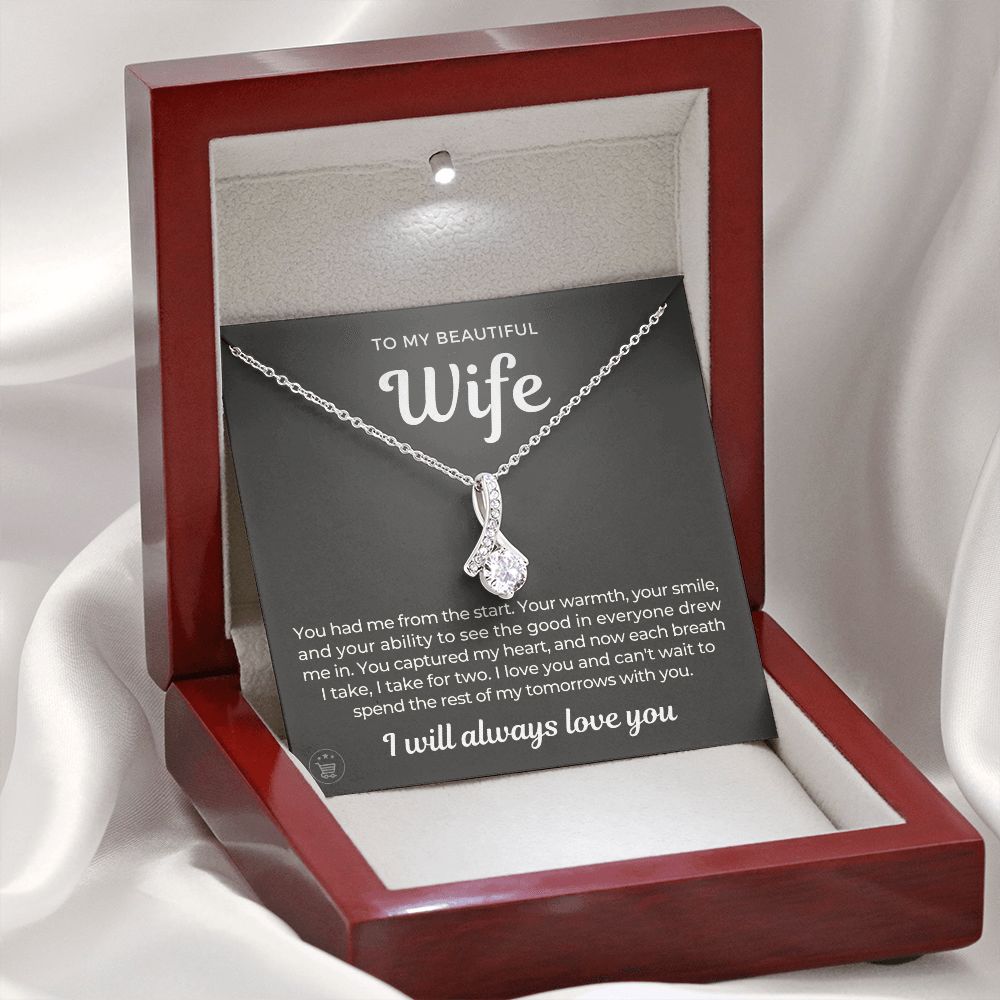 Gift For Wife | Each Breath Necklace 0642T3