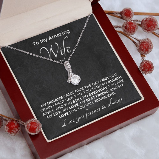 Gift For Wife | Dreams Came True Necklace 0742T1A