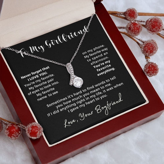 Gift For Girlfriend | My Heart Necklace 0776T1A