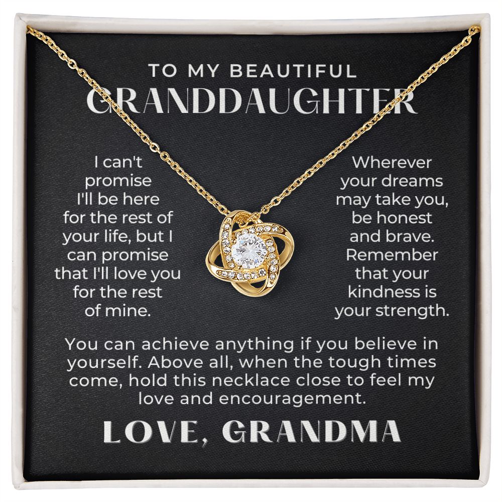 Granddaughter Gift | My Promise Necklace  0546T19
