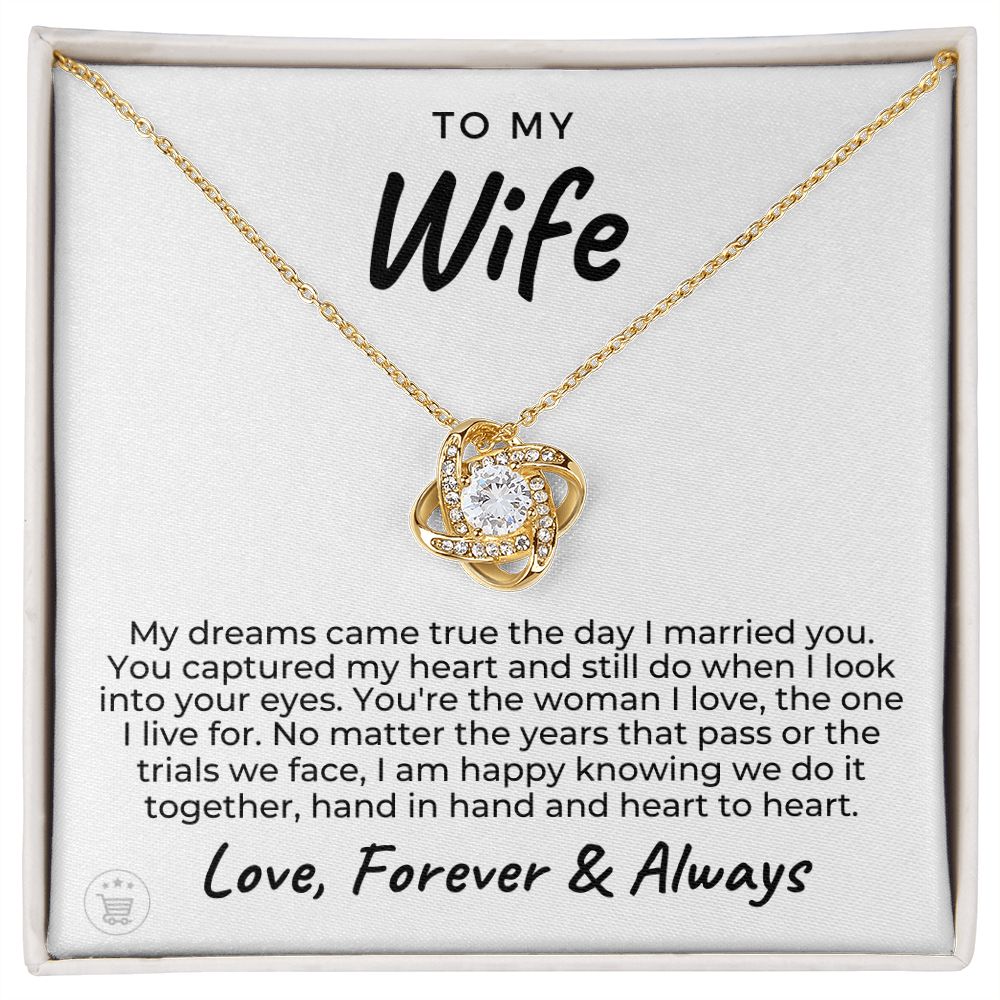 Gift For Wife | I Live For Necklace 0719T10
