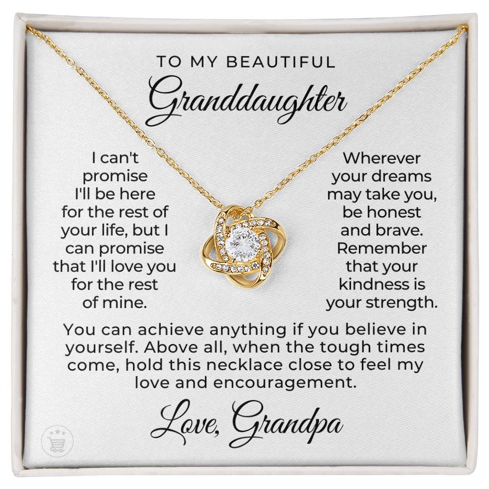 Granddaughter Gift | My Promise Necklace  0690T21
