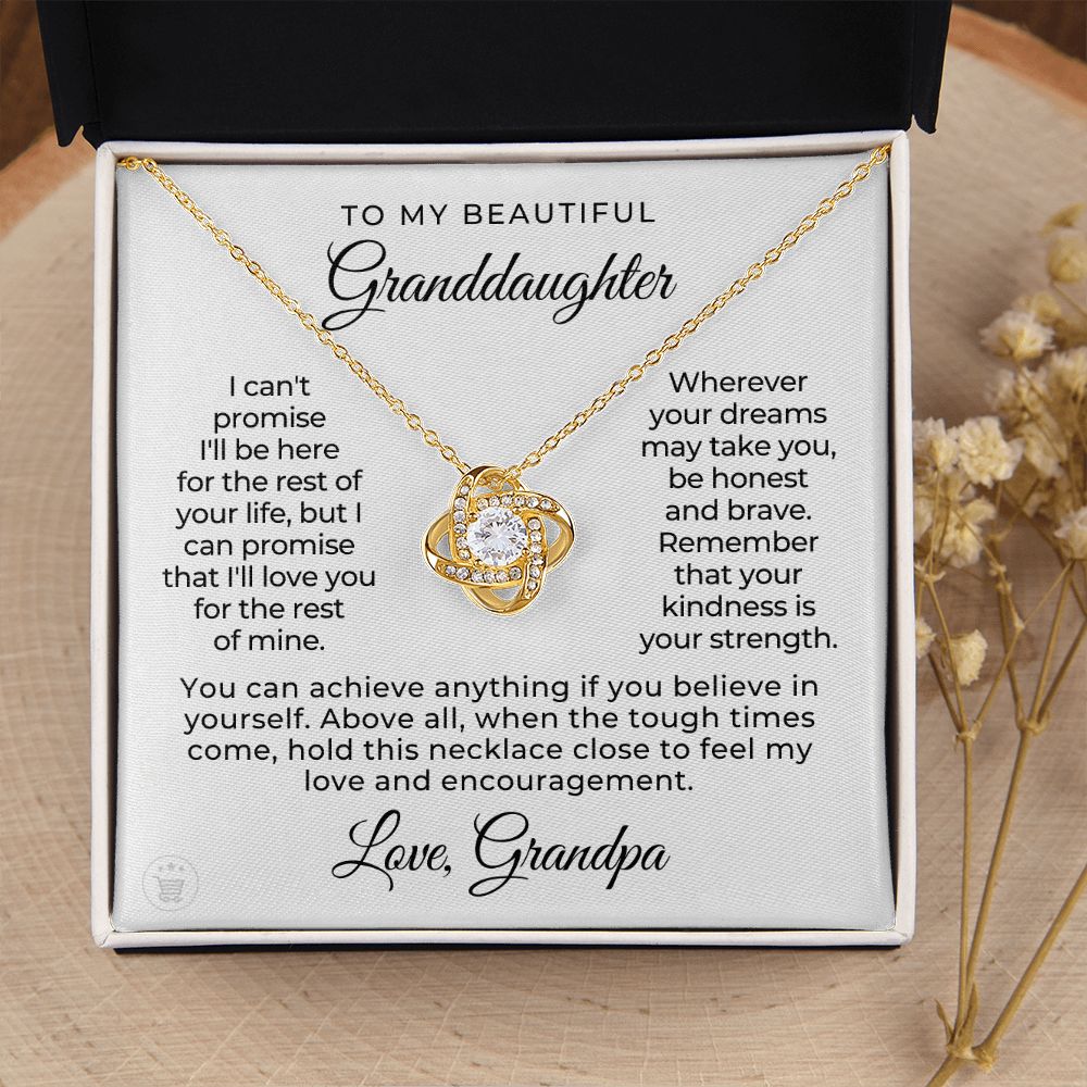 Granddaughter Gift | My Promise Necklace  0690T21
