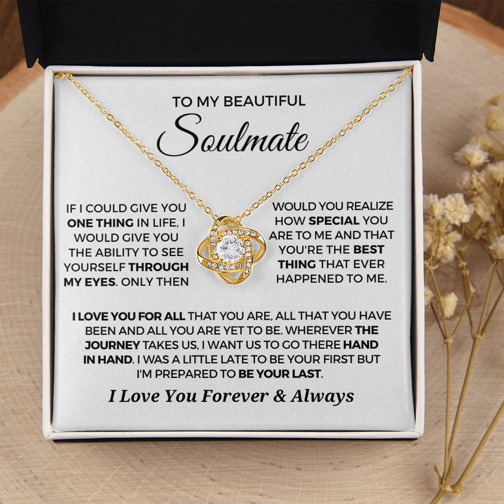Soulmate Gift | Best Thing Necklace 0746T1L