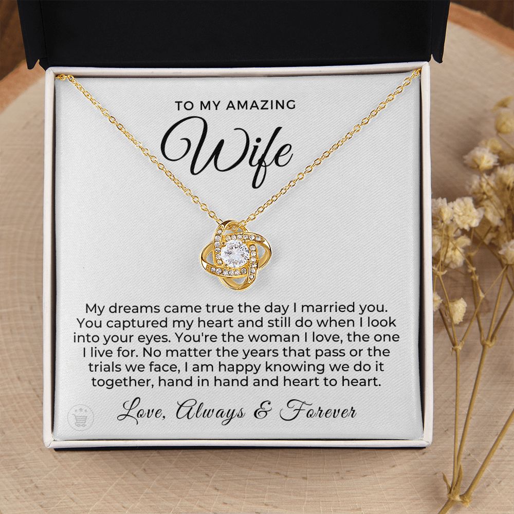 Gift For Wife | I Live For Necklace 0719T2