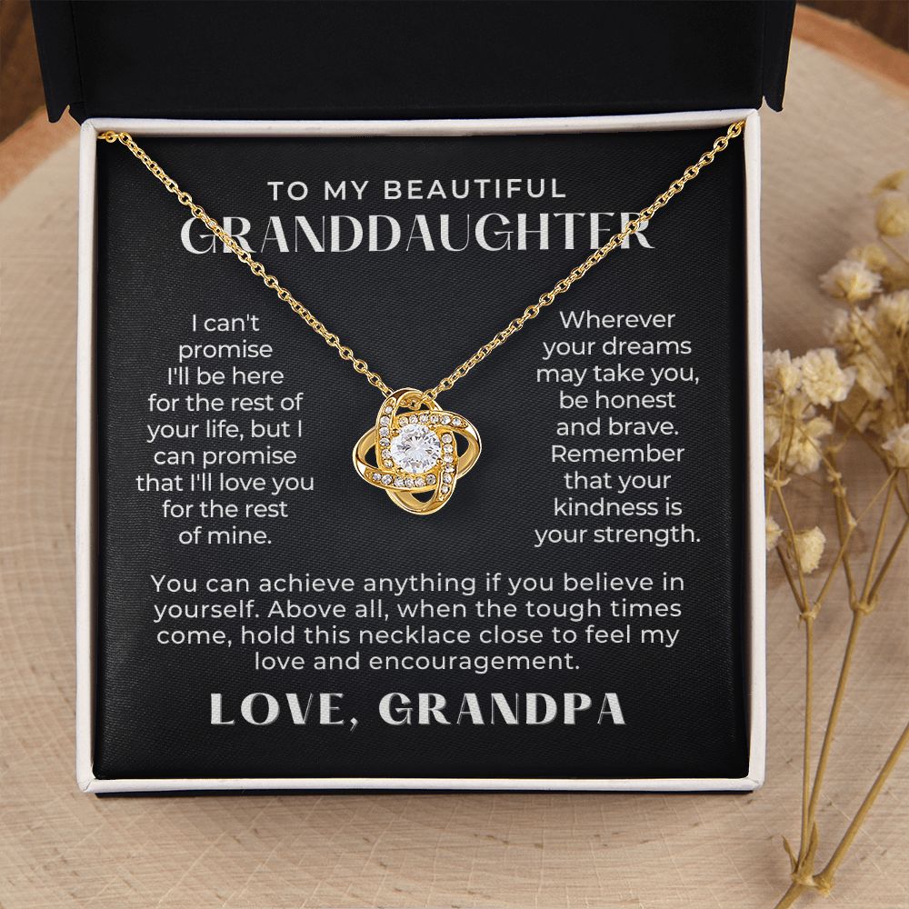 Granddaughter Gift | My Promise Necklace  0690T18