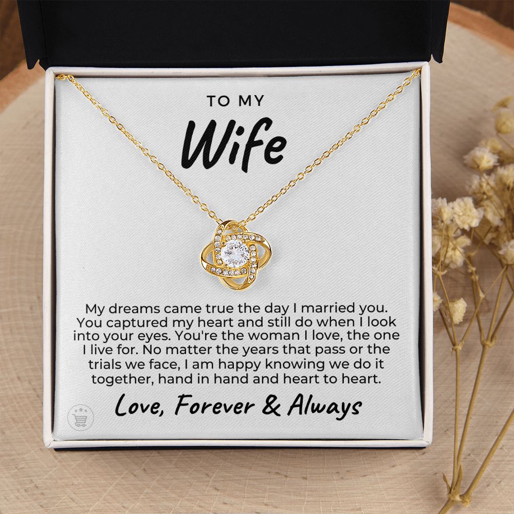 Gift For Wife | I Live For Necklace 0719T10