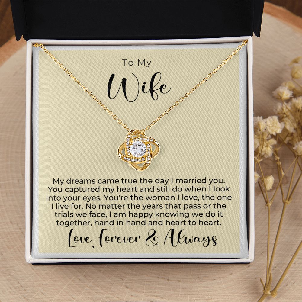 Gift For Wife | I Live For Necklace 0719T5