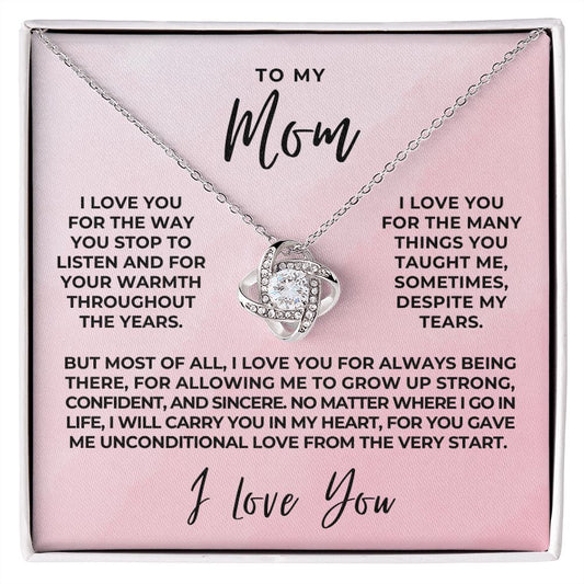 Gift For Mom | In My Heart Necklace 0655T8