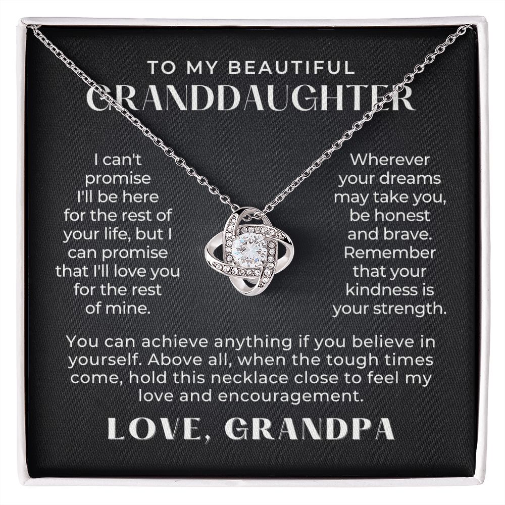 Granddaughter Gift | My Promise Necklace  0690T18