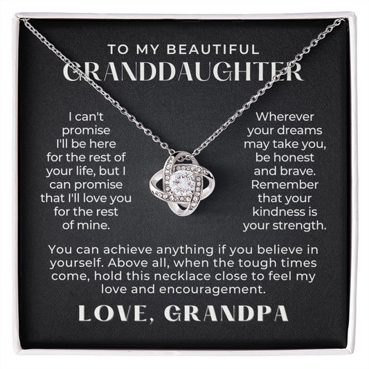 Granddaughter Gift | My Promise Necklace  0690T18