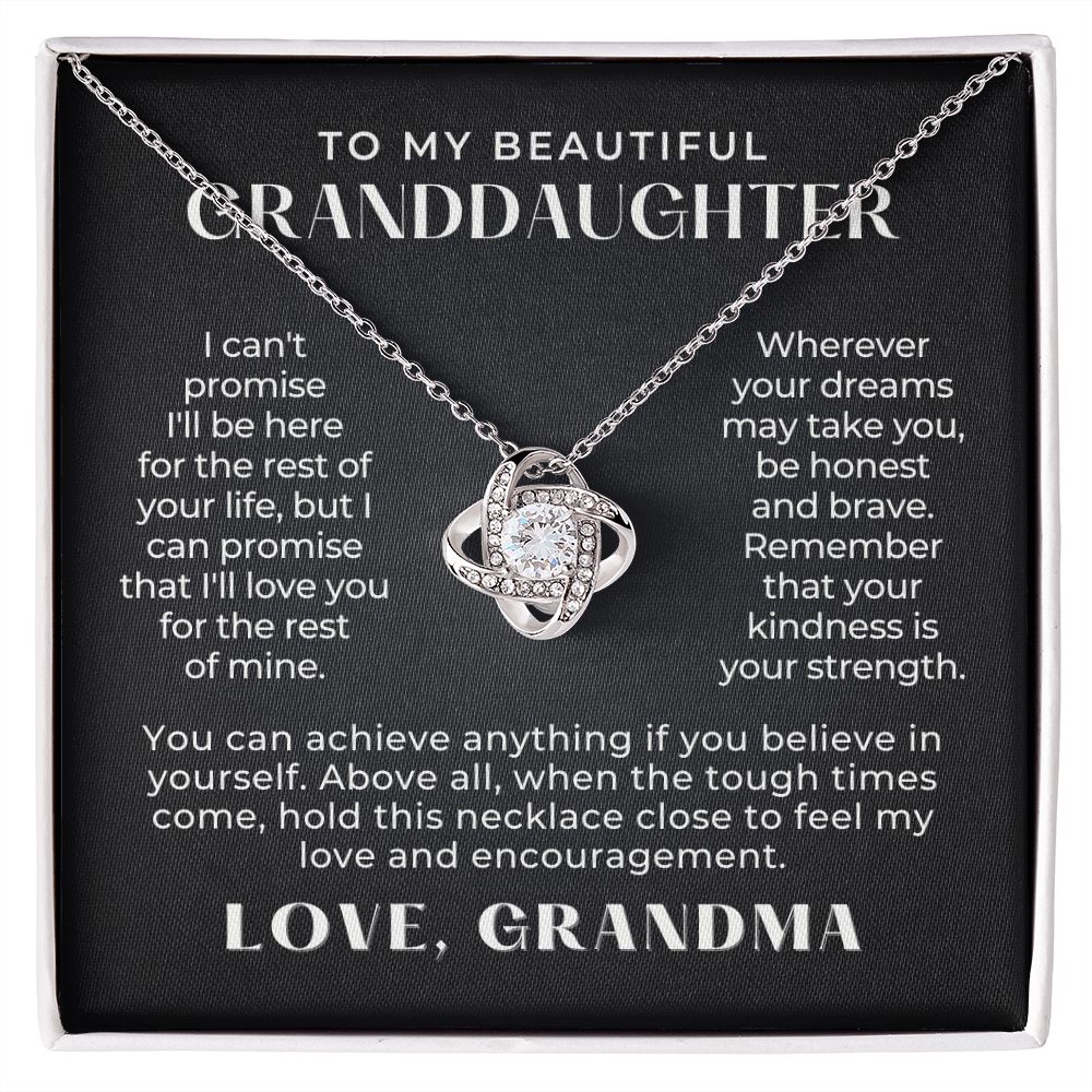 Granddaughter Gift | My Promise Necklace  0546T19