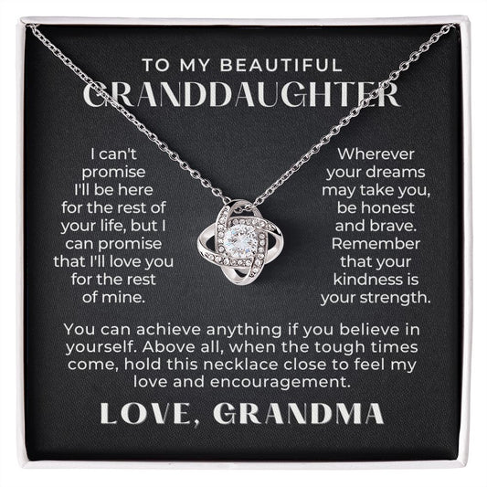 Granddaughter Gift | My Promise Necklace  0546T19