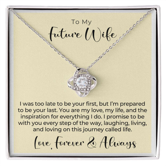 Future Wife, Mrs. Gift | Every Step Necklace 0715T5