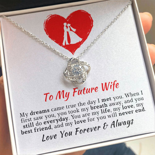 Future Wife, Mrs. Gift | Dreams Came True Necklace 0743T2L