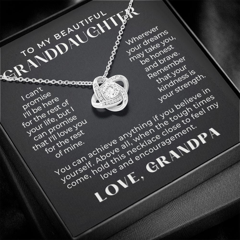 Granddaughter Gift | My Promise Necklace  0690T18