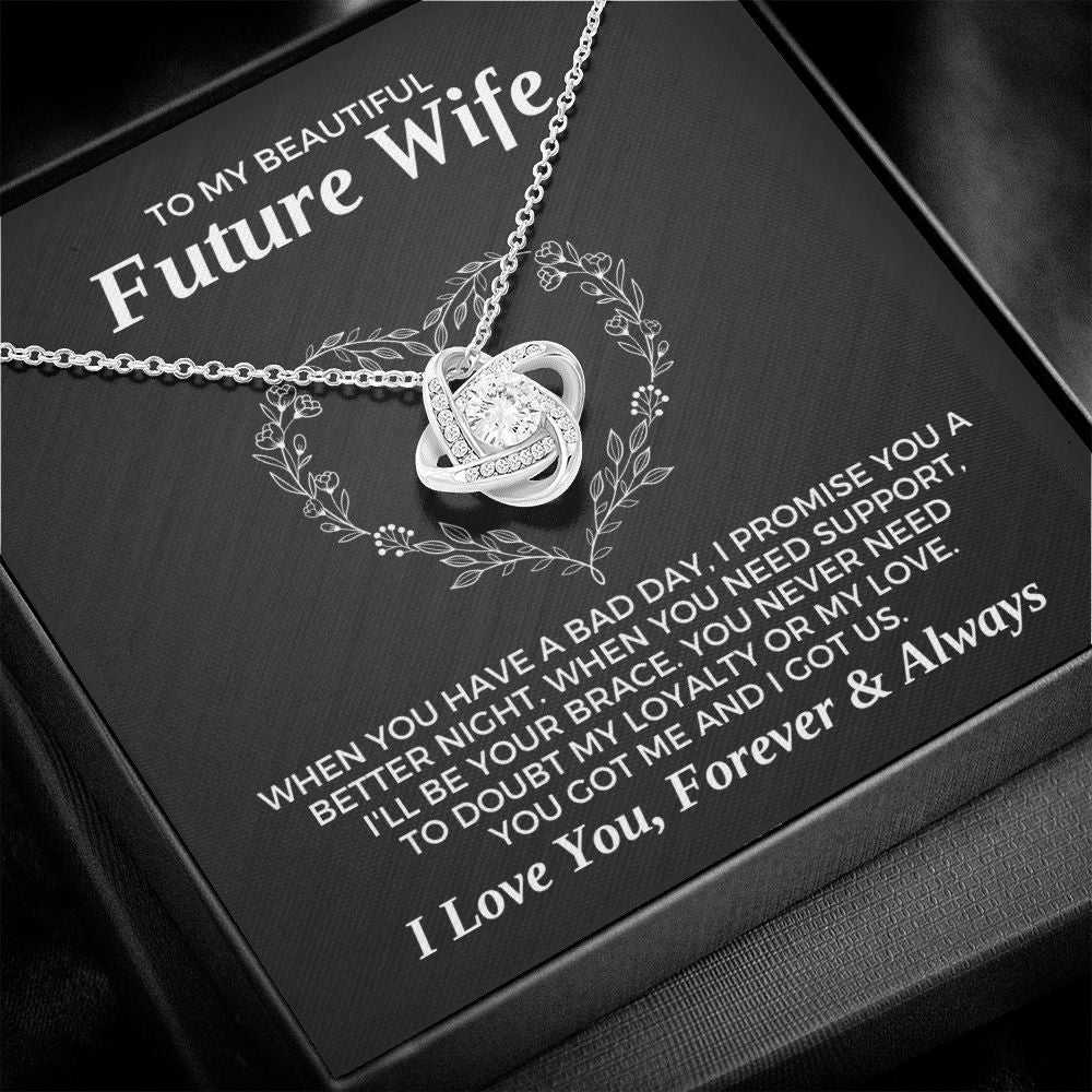 Future Wife, Mrs. Gift | I Love You Necklace 0733T6L