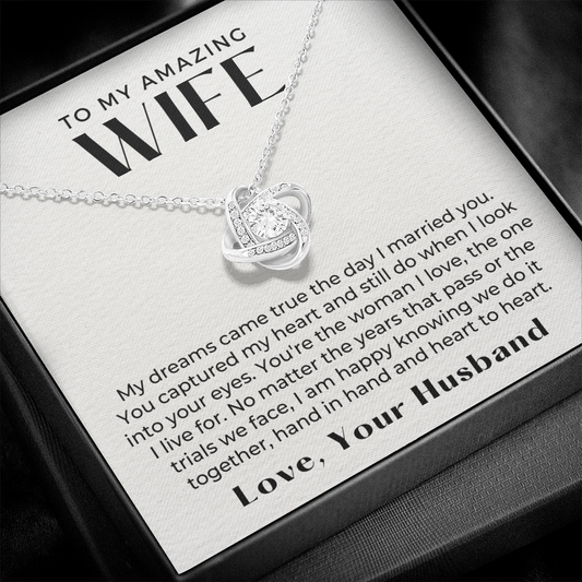 Gift For Wife | I Live For Necklace 0477T6