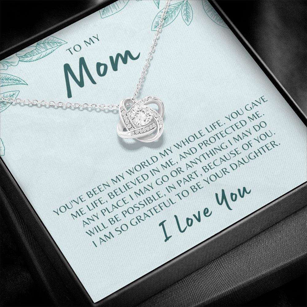 Gift For Mom | My World Necklace 0659T10