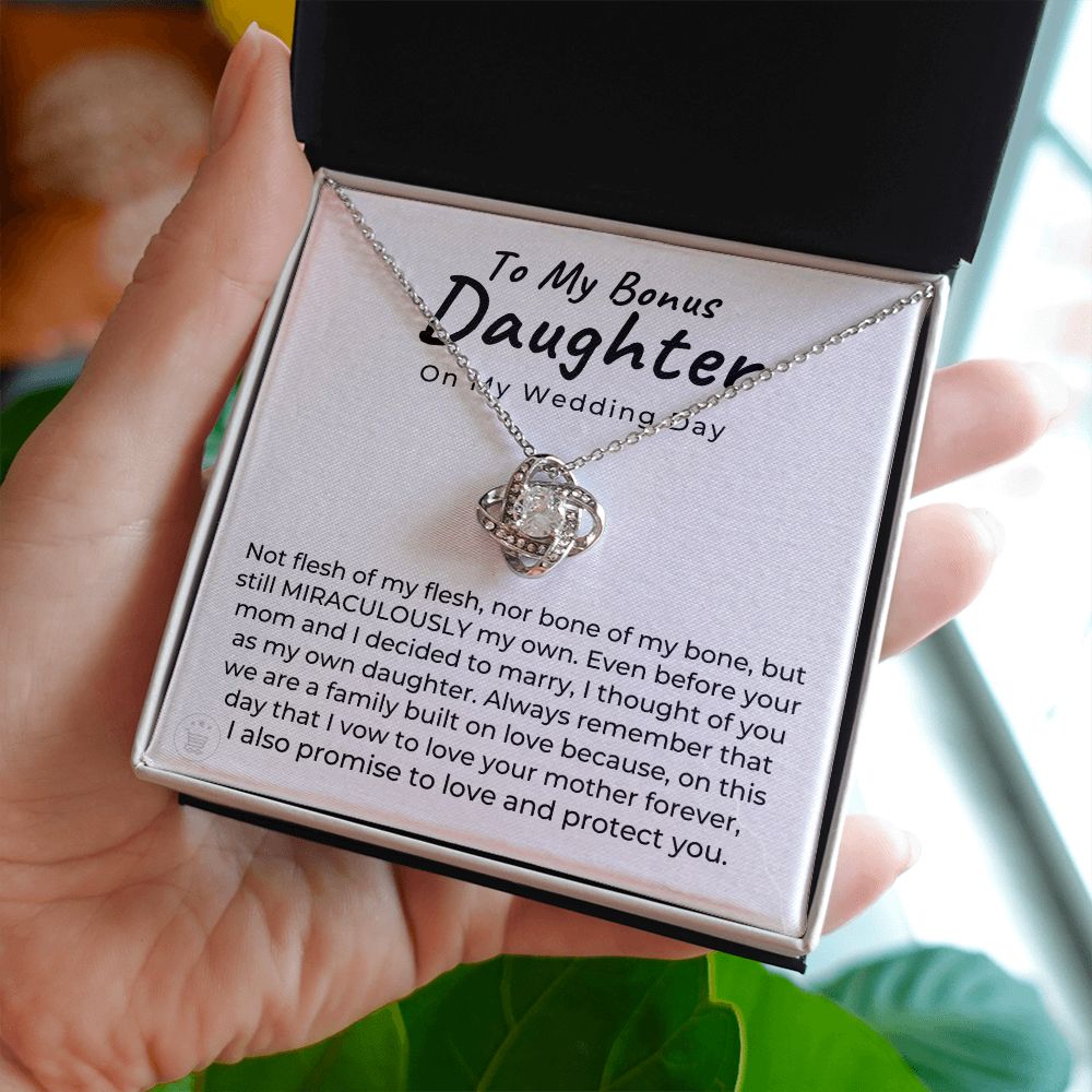 Stepdaughter Wedding Gift | On This Day Necklace 0555T12