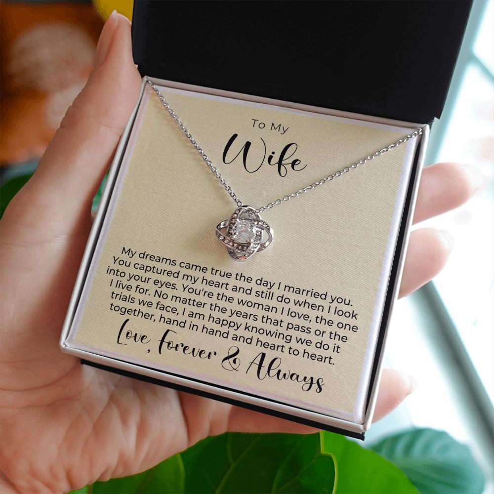 Gift For Wife | I Live For Necklace 0719T5