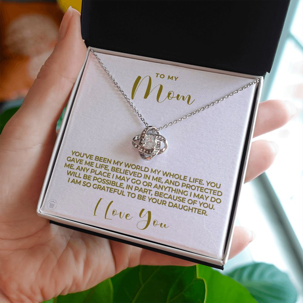 Gift For Mom | My World Necklace 0659T5