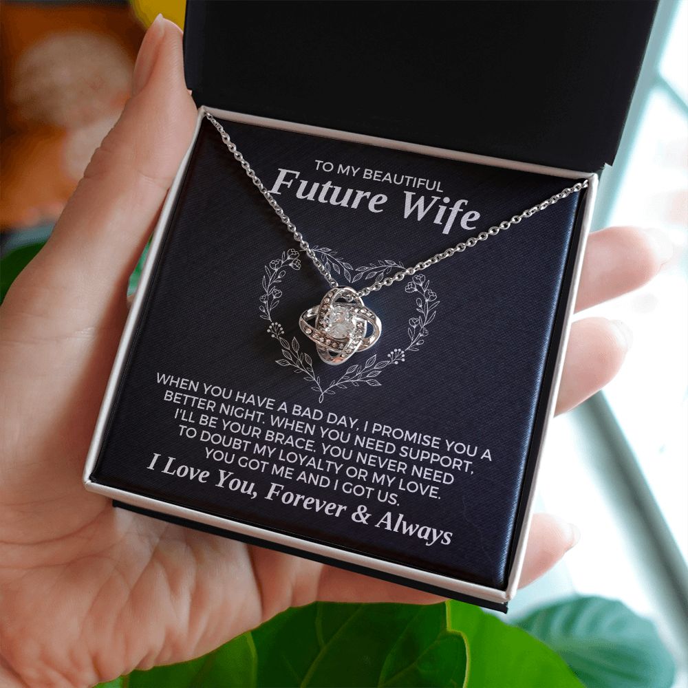 Future Wife, Mrs. Gift | I Love You Necklace 0733T6L