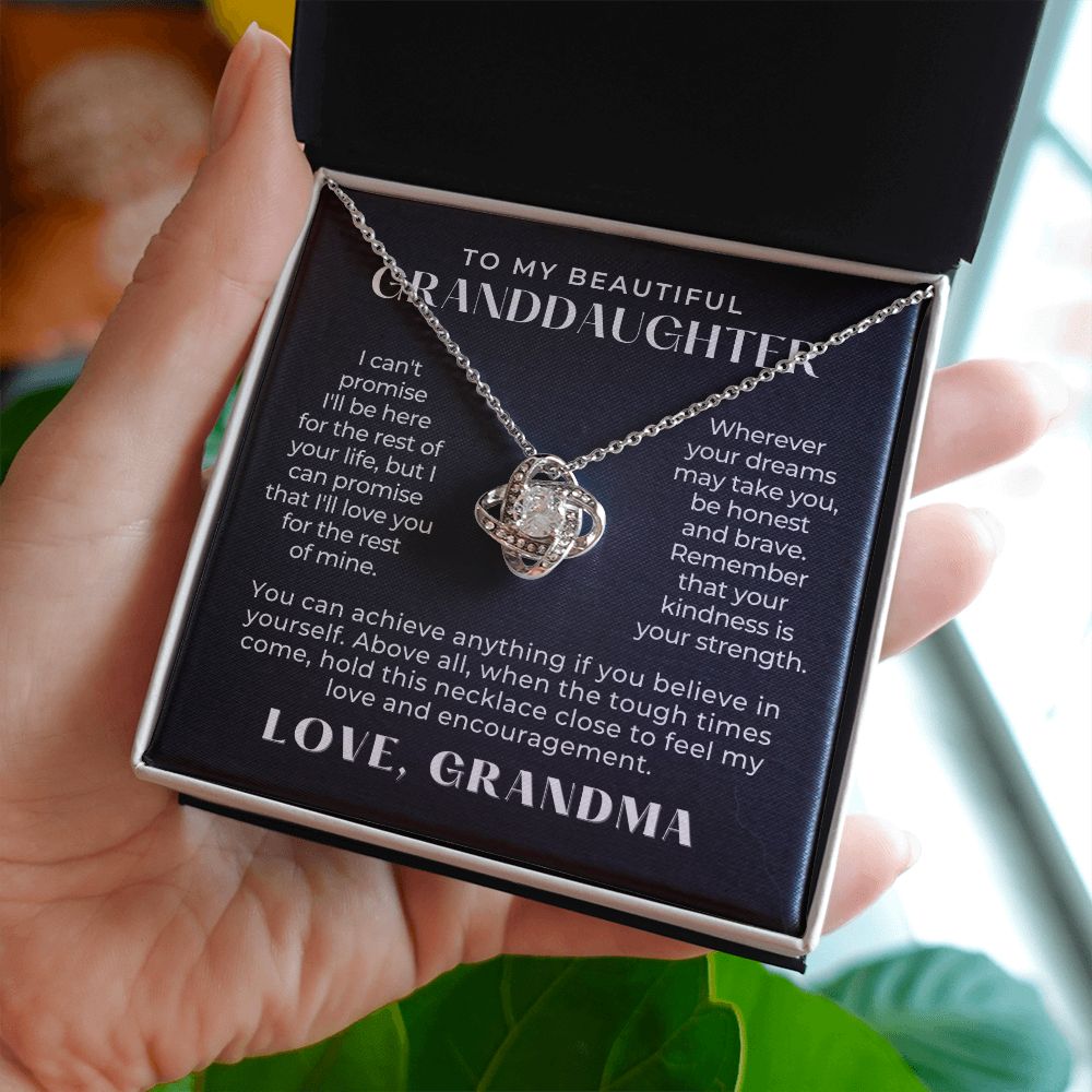 Granddaughter Gift | My Promise Necklace  0546T19