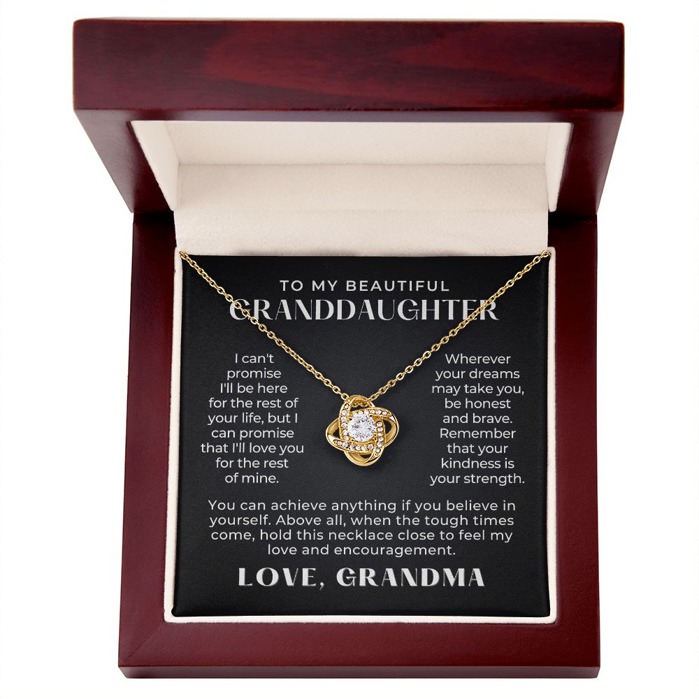 Granddaughter Gift | My Promise Necklace  0546T19