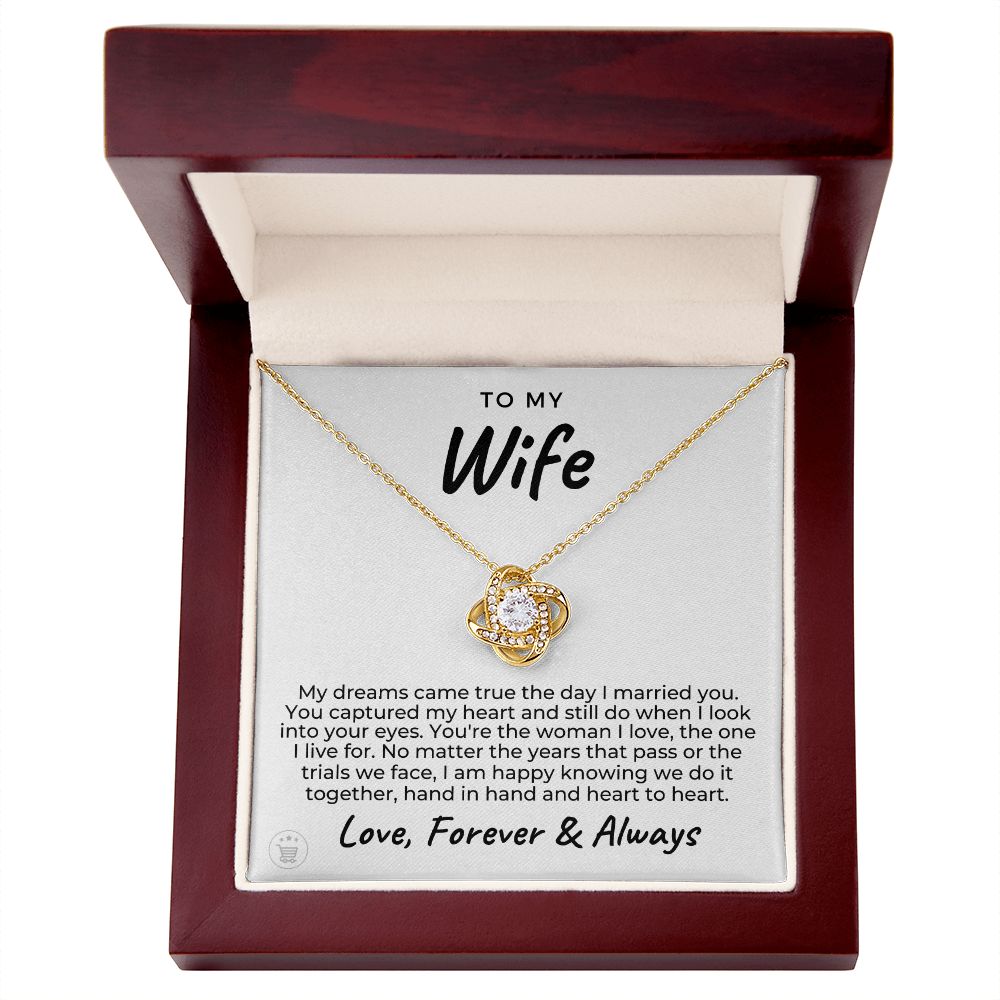 Gift For Wife | I Live For Necklace 0719T10