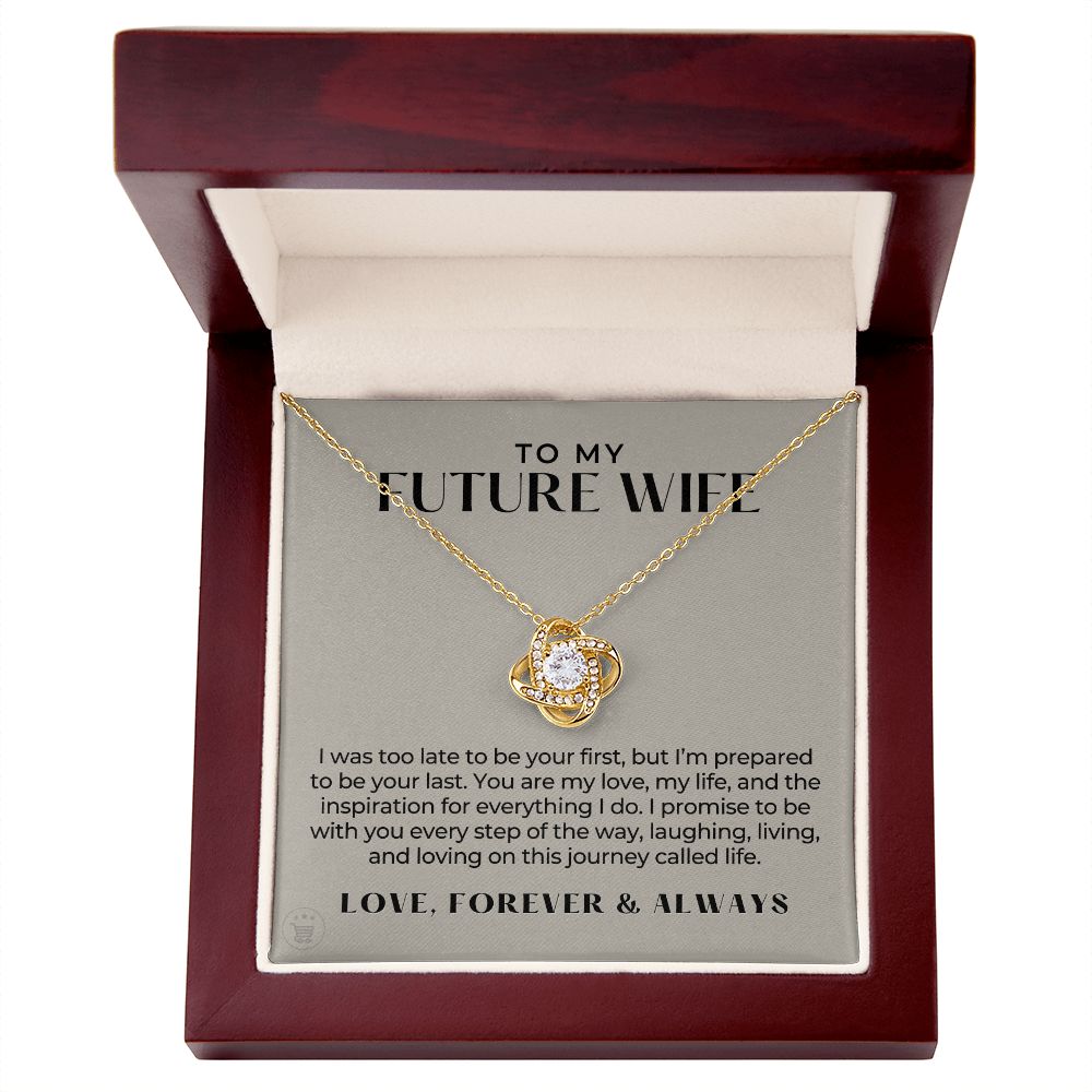 Future Wife, Mrs. Gift | Every Step Necklace 0715T7
