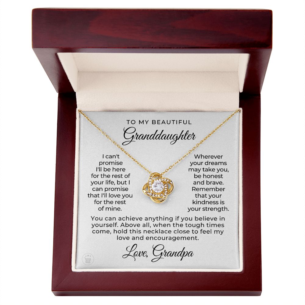 Granddaughter Gift | My Promise Necklace  0690T21