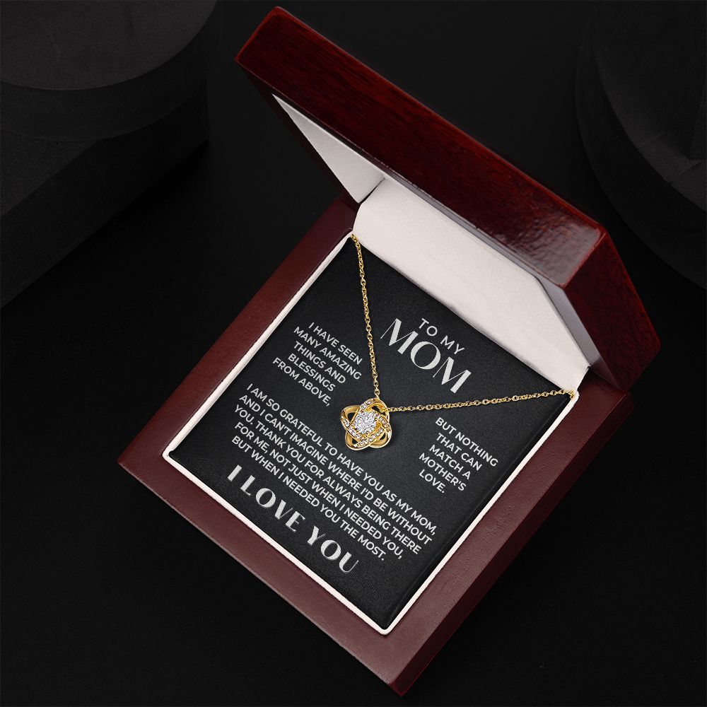 Gift For Mom | Thank You Mom Necklace 0683T13