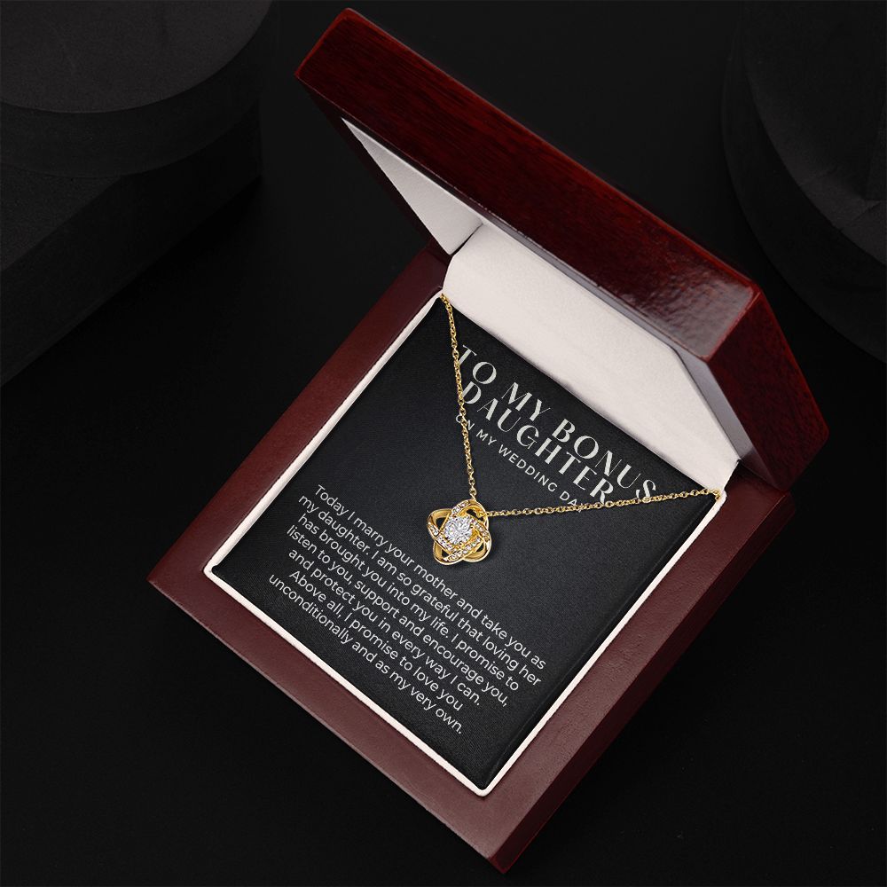 Stepdaughter Wedding Gift | Promise Necklace 0551T15