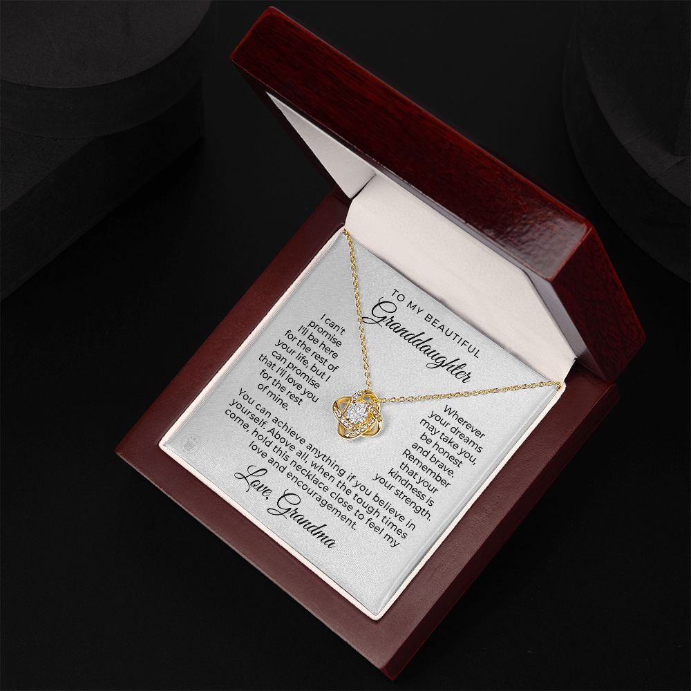Granddaughter Gift | My Promise Necklace  0546T21