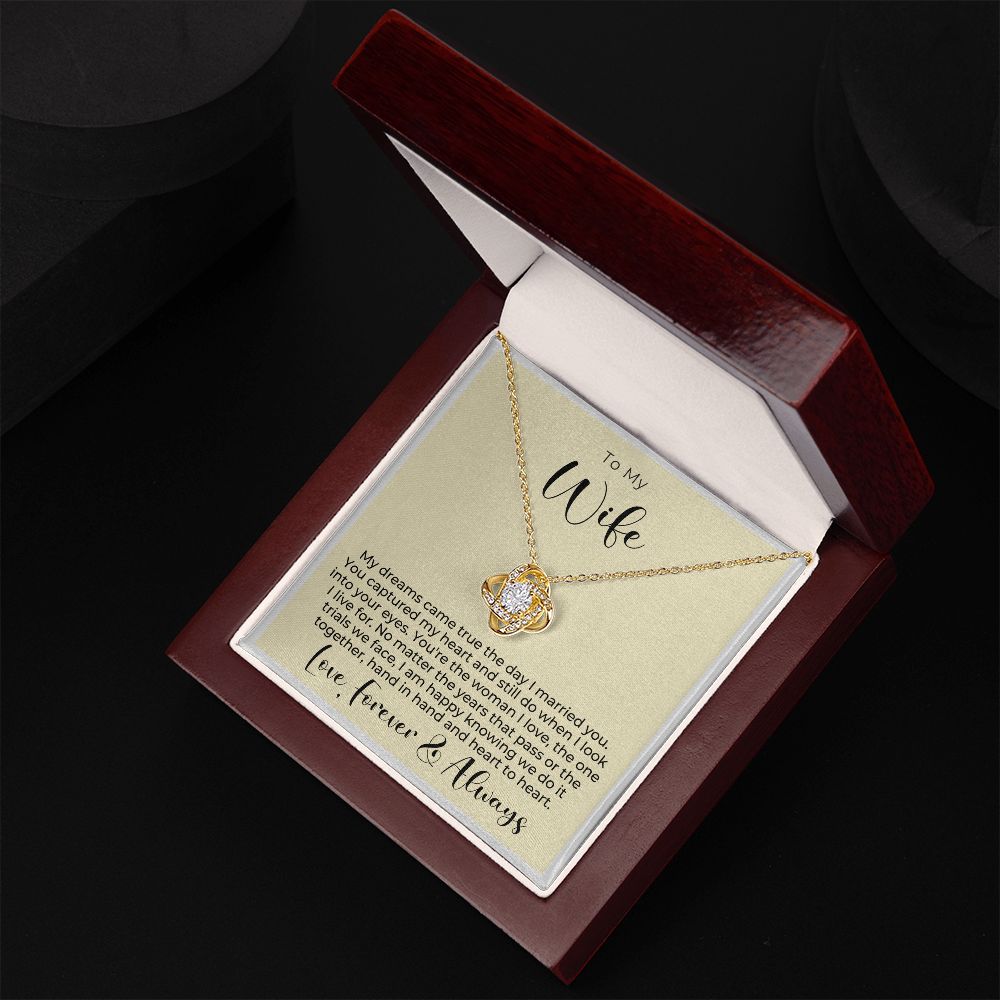 Gift For Wife | I Live For Necklace 0719T5