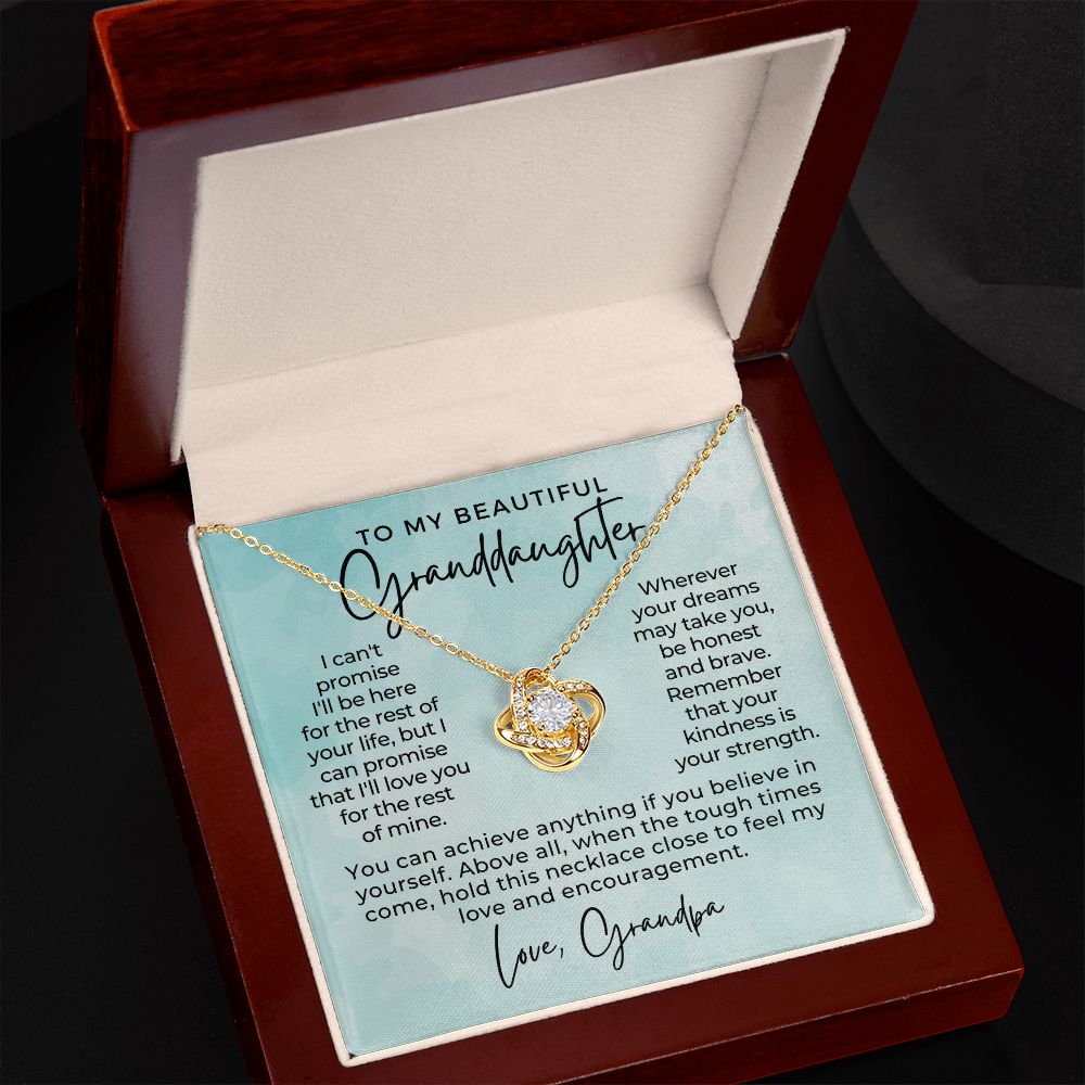Granddaughter Gift | My Promise Necklace  0690T19