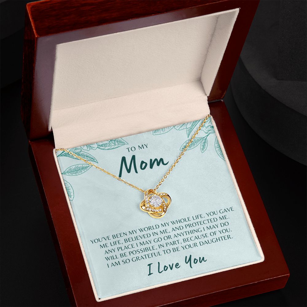 Gift For Mom | My World Necklace 0659T10